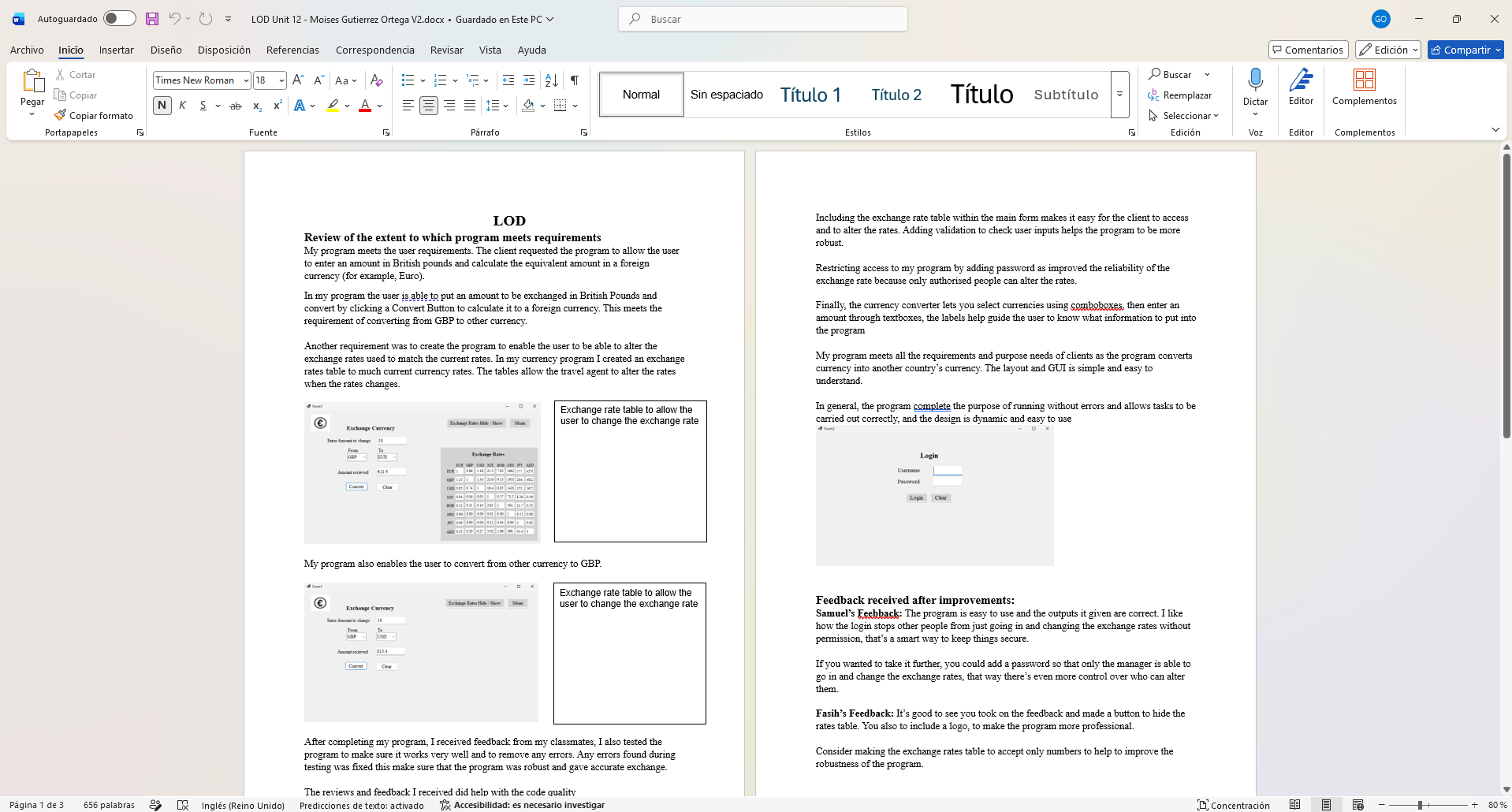 Learning Aim D — Program review and evaluation